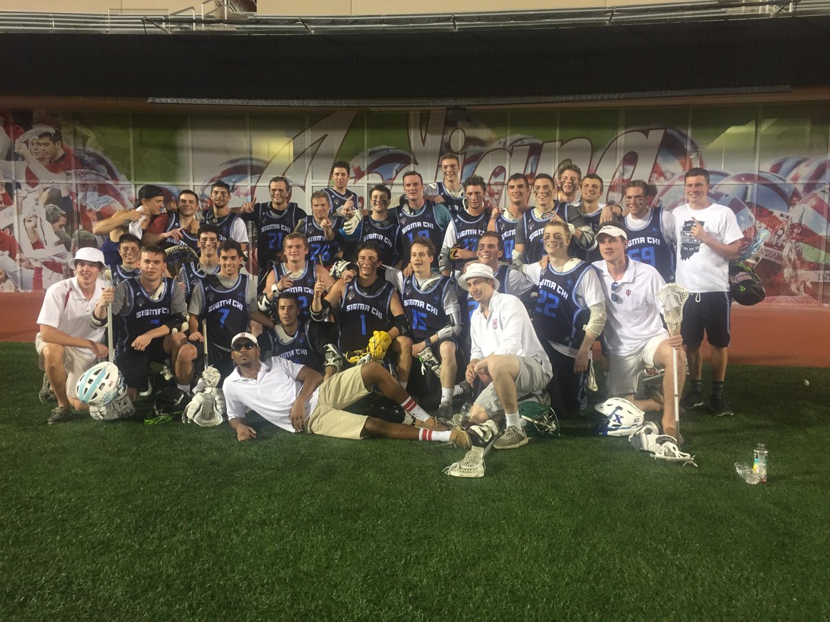 Congrats to Sigma Chi on their 7-5 victory over Beta Theta Pi! Thank you to all that came out to support Face-Off 2017!