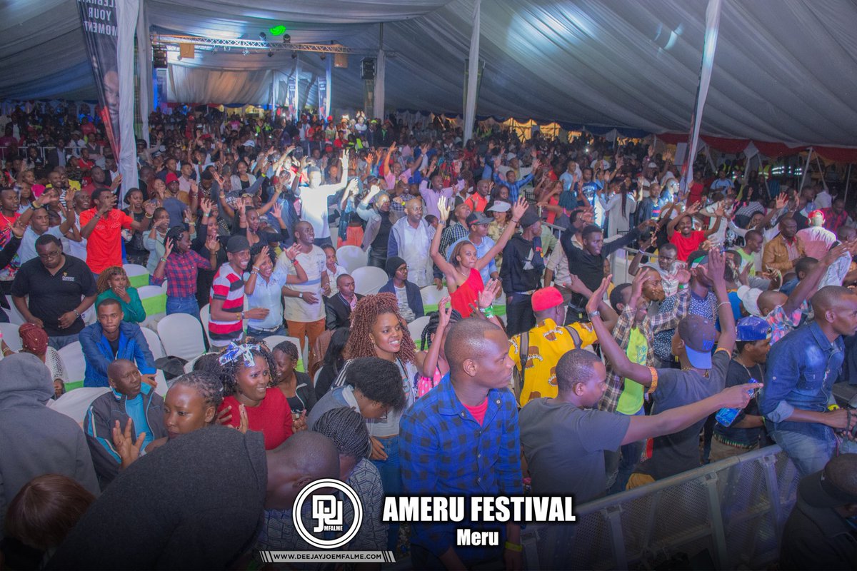 DjJoeMfalme's tweet photo. Happening now... The @amerufestival at the Meru National Polytechnic #AmeruFestival2017 #TheMeruEasterPlan https://t.co/2WiZgnCp7p