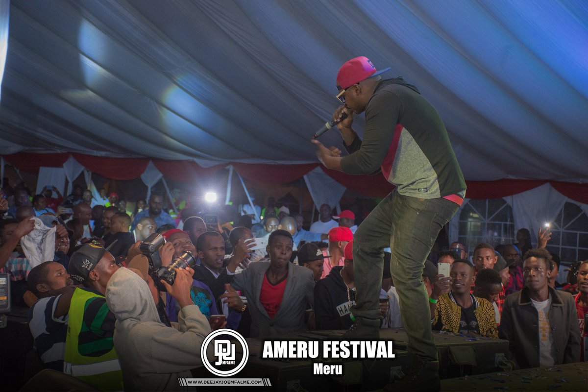 DjJoeMfalme's tweet photo. Happening now... The @amerufestival at the Meru National Polytechnic #AmeruFestival2017 #TheMeruEasterPlan https://t.co/kBQKP1CZjL