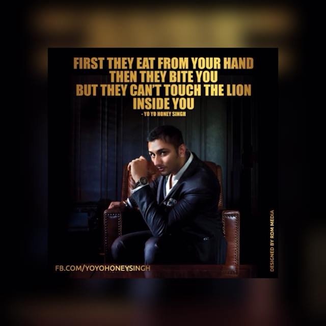 yoboySushain's tweet photo. Here's @asliyoyo  first Official #Quote 
Share it | Spread it 
Make it your DP and Spread the word  #YoYoHoneySingh https://t.co/5PTnjuOiK7
