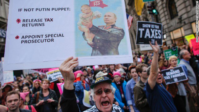 Protesters in cities nationwide march to demand President Trump's tax returns cnn.it/2polTeb