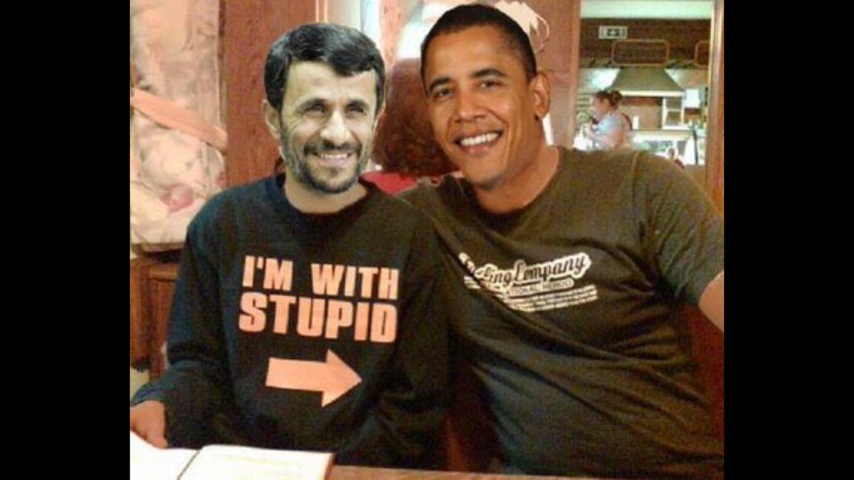Mahmoud Ahmadinejad‏ is against a USA-MEX border wall