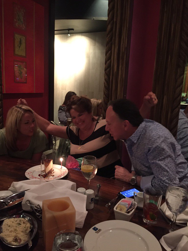 Celebrating birthdays tonight with and my dear friend Doc!!! Happy birthday guys!! 