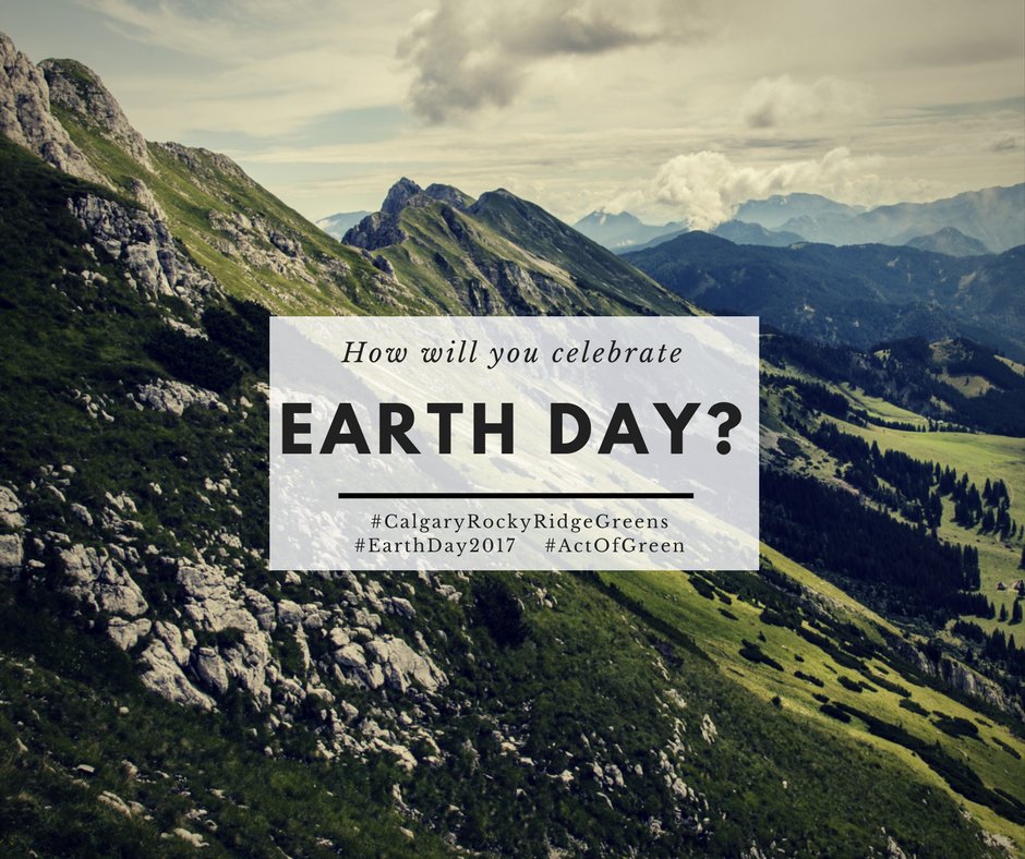 How are you going to mark Earth Day this year? Share your thoughts, poetry, photos, quotes or plans for the day!
#earthday2017 #actofgreen