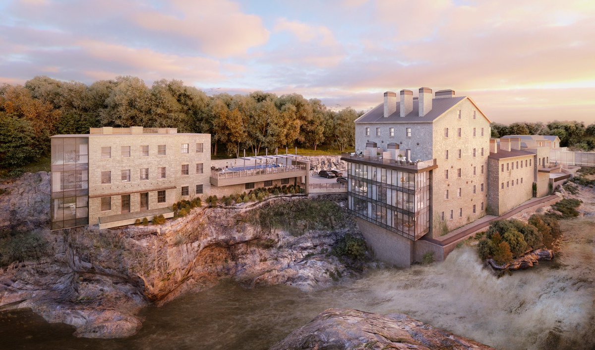 PearleWeddings's tweet photo. Become part of over 175 years of history. Inquire about having your 2018 wedding at the newly restored Elora Mill. https://t.co/y7SfQ34CFz https://t.co/OnZE6aLzXI
