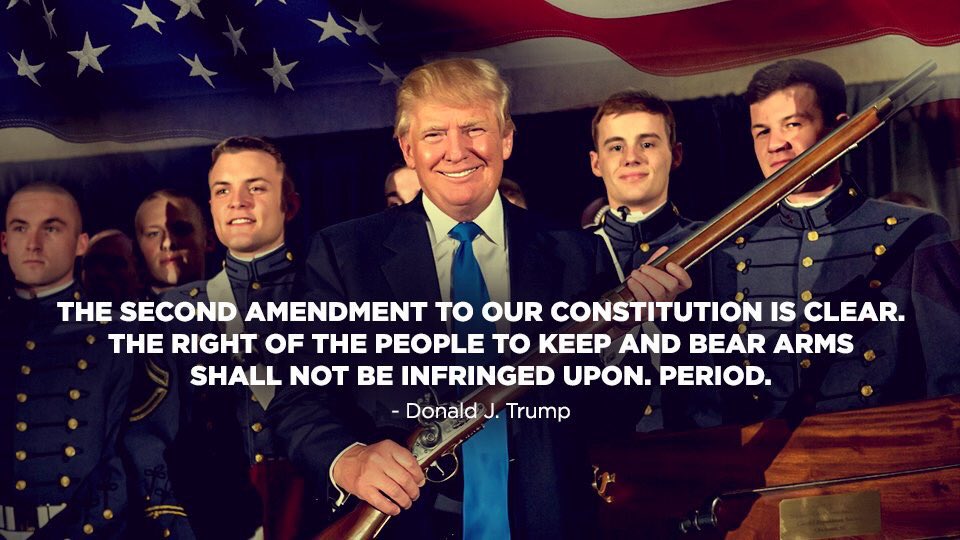 carrieksada's tweet photo. #PatriotsDay
Donald Trump to Be First Prez Since Reagan
 to Speak at #NRA Annual Meetings #2A 
 https://t.co/sWUl3nUm9A via @BreitbartNews https://t.co/fK2w0O8W8p