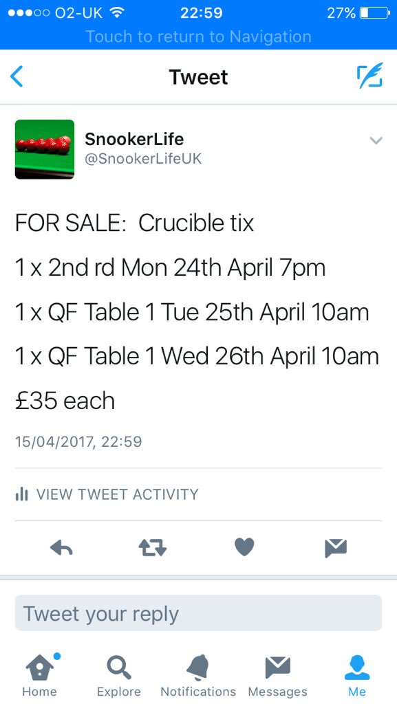 SnookerLife tweet media