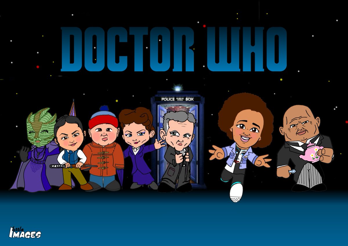 BuckBuckworth's tweet photo. #DoctorWho #smilesformiles loving new series already @RealMattLucas @Pearlie_mack #mrcapaldi #darkpuddle APPLAUDS https://t.co/Wmh88mYuQQ
