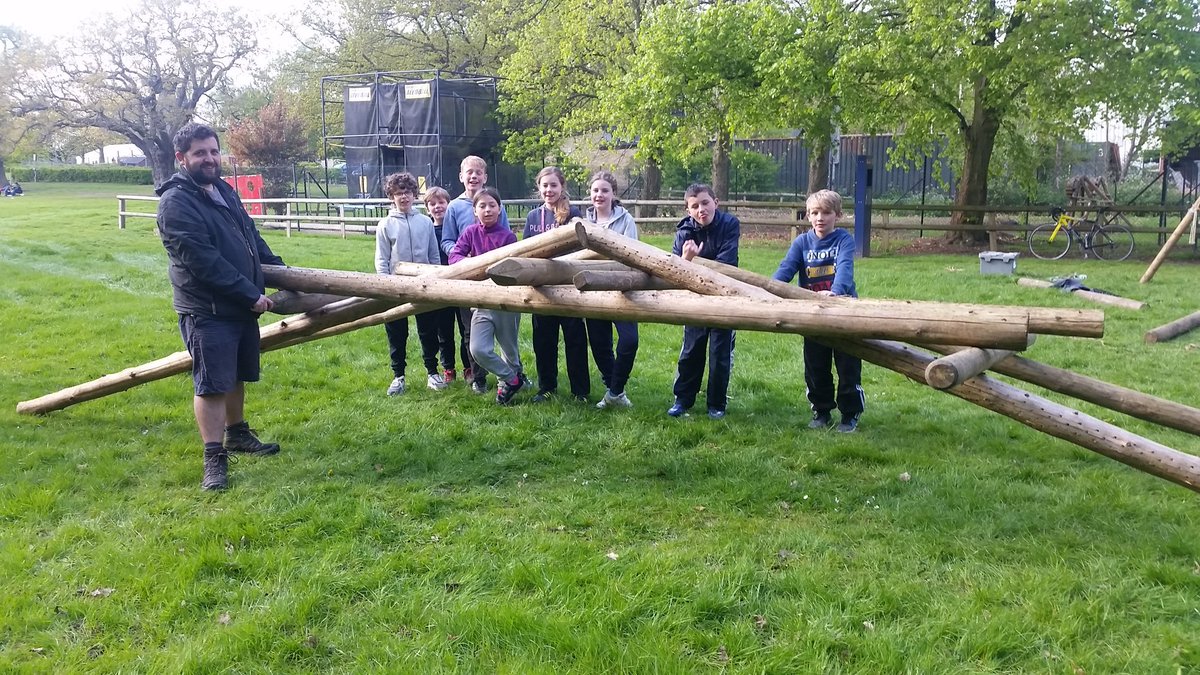 WestsideScouts's tweet photo. Rope-less bridge? Check! #spacecamp https://t.co/IteIykDaZ6