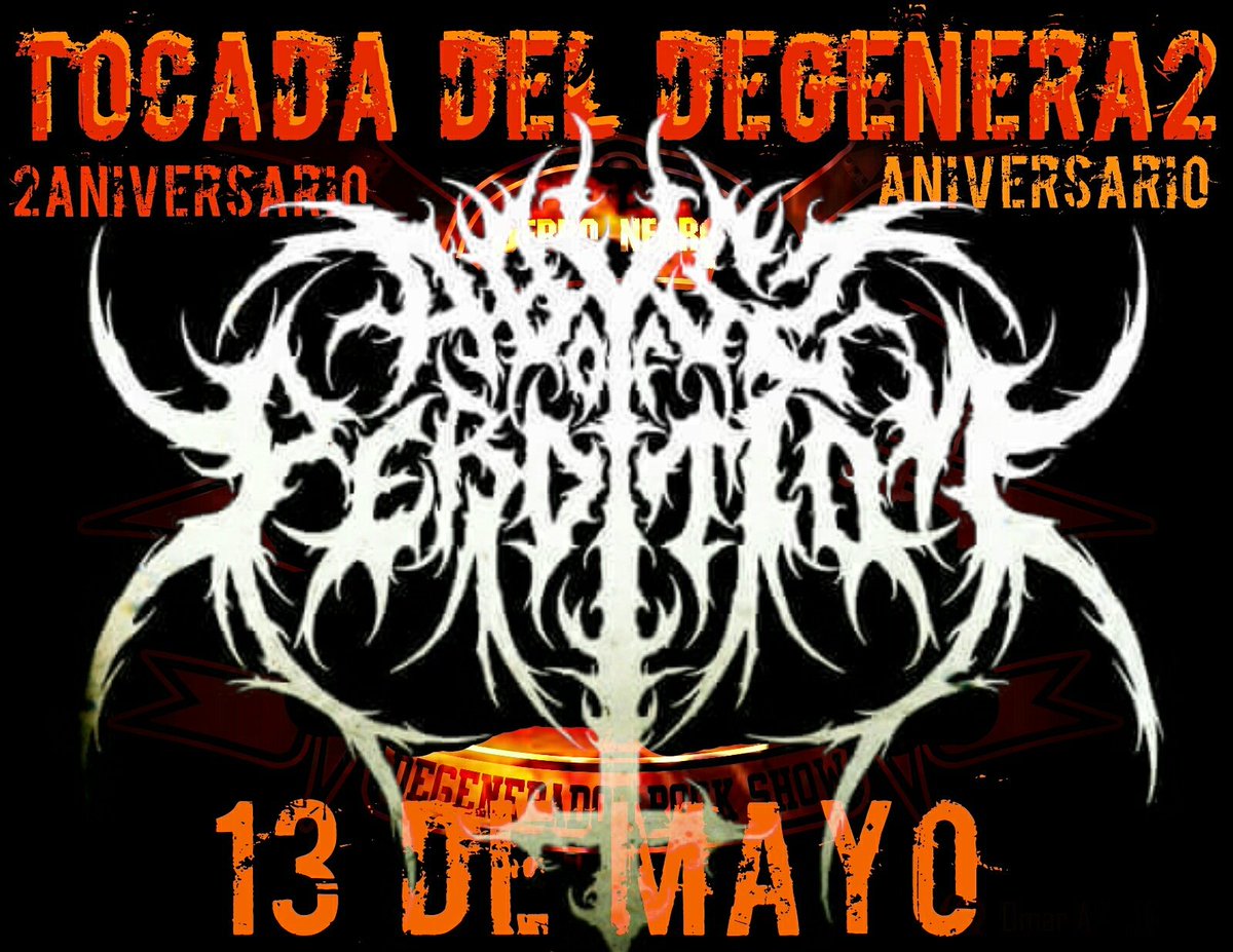 perrocknegro's tweet photo. Otra de las bandas confirmadas para la 2da tocada del #DegeneradosRockShow es #AbyssOfPerdition recuerda 13 de Mayo! https://t.co/rFYM6pVl3B