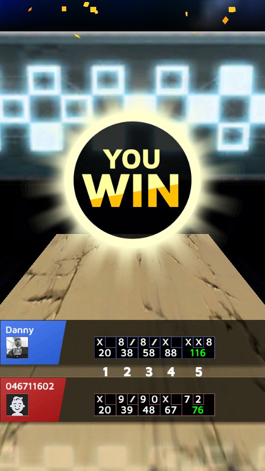 deealva79's tweet photo. I won at Los Angeles stage with 116 points! Challenge me now![https://t.co/UwYAq27Tq4] #Bowling_King https://t.co/z4kxrUW3eh