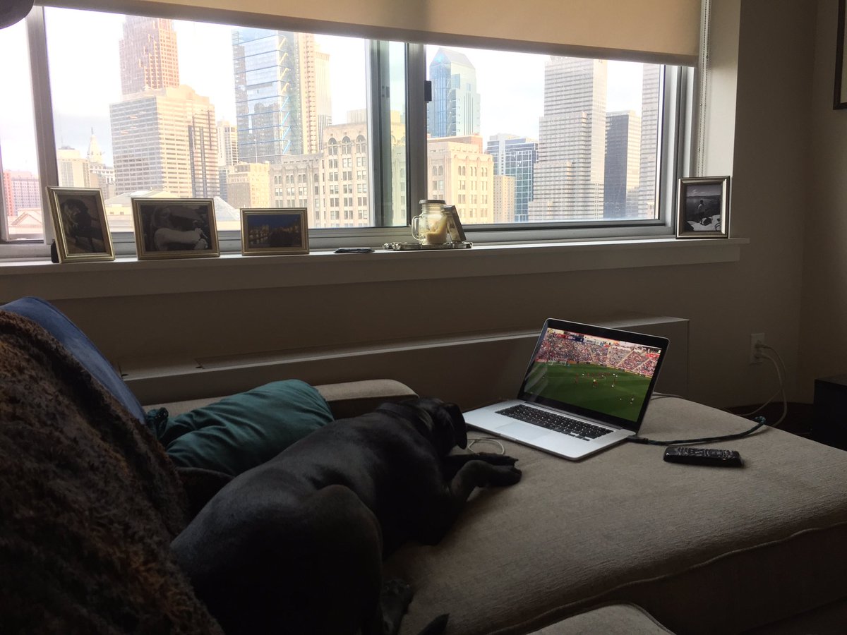 PeterLowry's tweet image. The soccer life is ruff