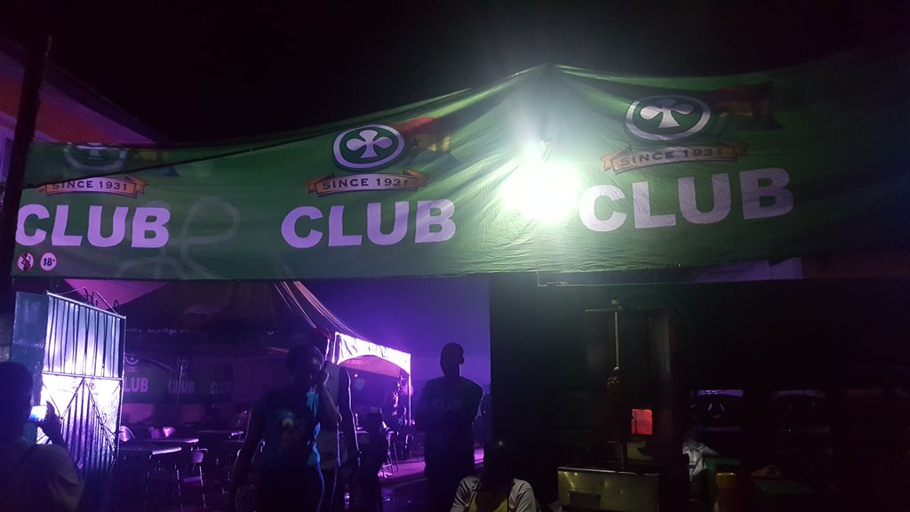 CLUBBeerGH's tweet photo. Place to be tonight is the Club Beer Village at Obomeng. Don't slack charlie! #CharlieClub #KwahuThings https://t.co/pwlj1Ukm0v