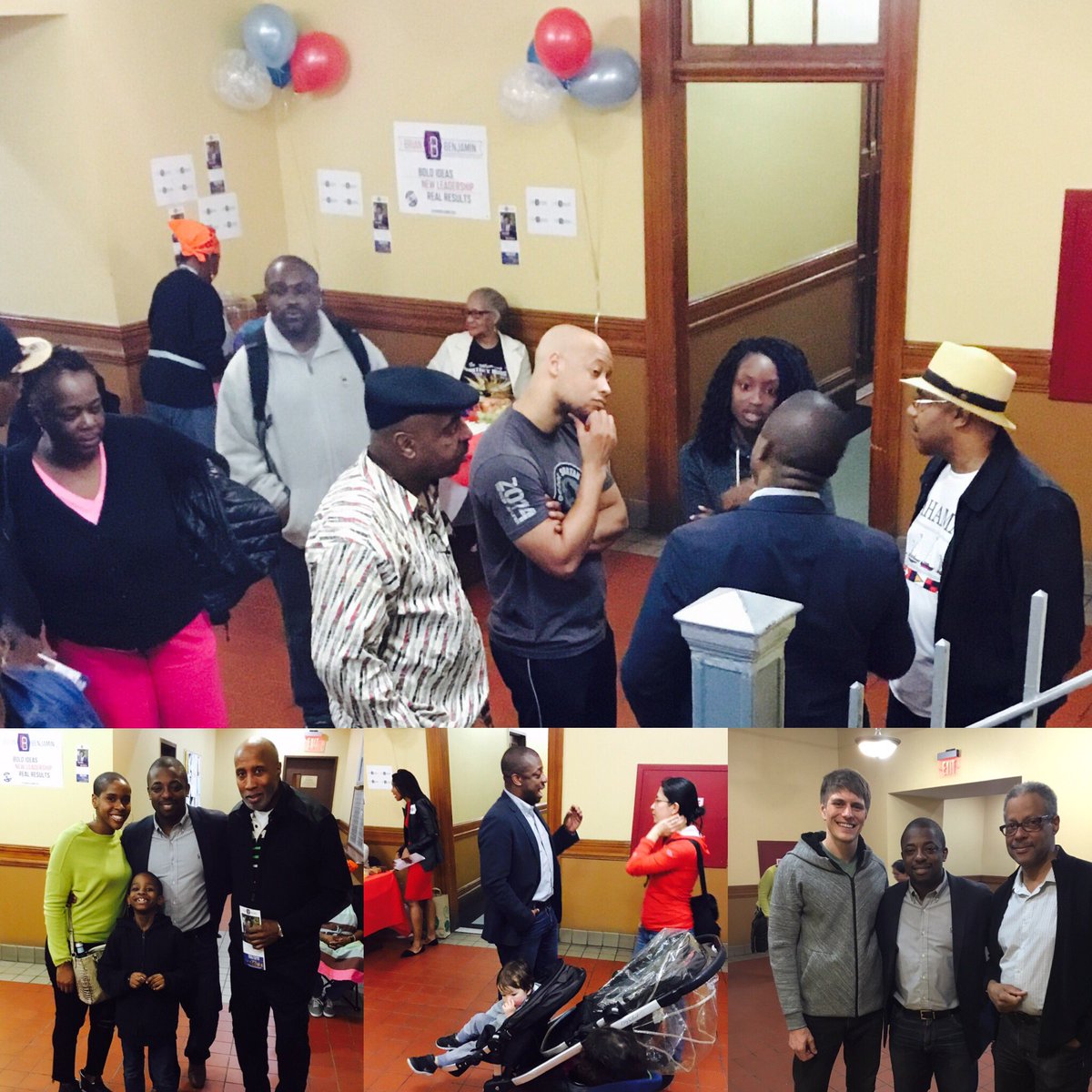BrianBenjaminNY's tweet photo. Enjoying, Meet and Greet with Central Harlem Residents 🌆 on 127th and St. Nicholas. #votemay23 🇺🇸 https://t.co/UTeUIMAfoE