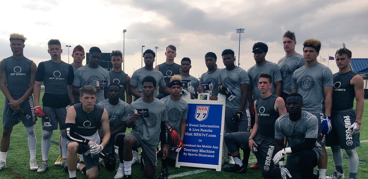 AWPSPORTS's tweet photo. @AWPSports 7v7 Team Qualified For @NFA7v7 Nationals Placing 4th w/ 8-2 Record Out Of 37 Teams At The Midwest Regional Tournament #BeGreatNOW https://t.co/wjZ4YjSLRv