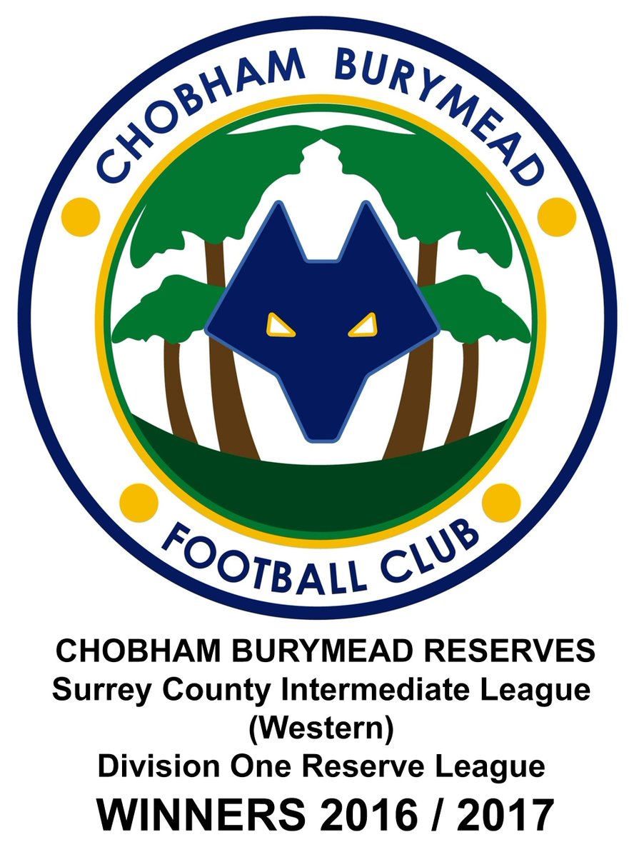 CBFCWebsite's tweet image. @CBFCWebsite @getsurrey @surreyfa @parkinchobham 
Chobham Burymead Reserves
SCILW Div 1 Reserve League Winners 2016 / 2017
Congratulations.