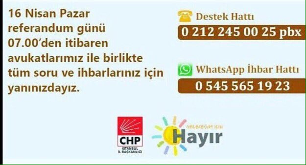 GlobalYazar's tweet photo. #SandıkİhbarHattı
Yayalım, umarım bunlara gerek kalmaz. Ama ne olur ne olmaz, aklınızda bulunsun. https://t.co/dnlgDdvyqW