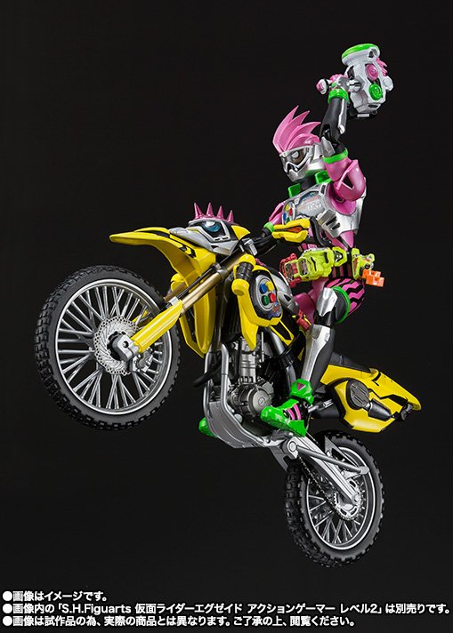 エグゼイド なう！】「S.H.Figuarts 仮面ライダーレーザー バイク