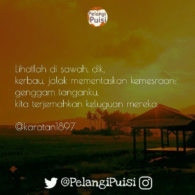 PelangiPuisi's tweet image. ~@karatan1897 ift.tt/2p6eLq3
