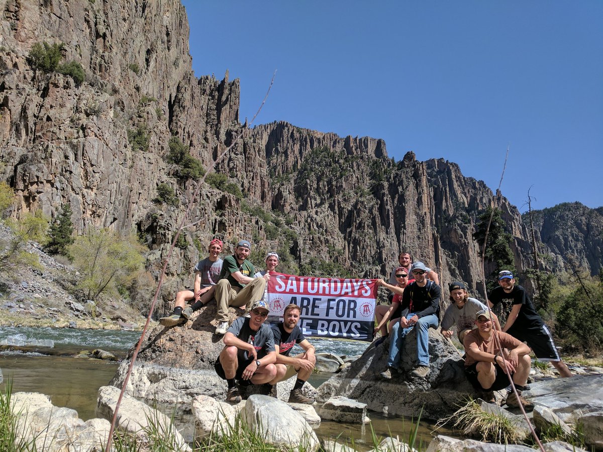austinmwebb2's tweet photo. Rose-Hulman Triangle Fraternity Outdoor Trip 2017 @PatMcAfeeShow @barstoolsports https://t.co/gmp9KCL0E5