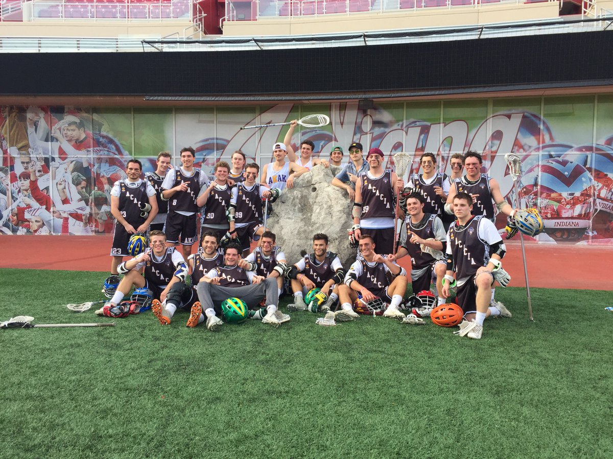 Acacia pulls ahead of FIJI in the final quarter to win 5-4! Congrats boys!