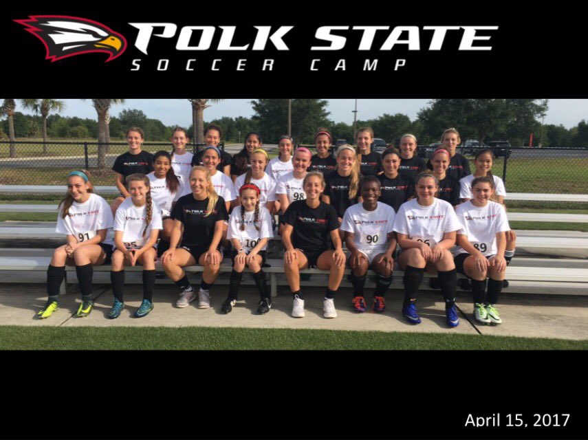 PolkStateSoccer's tweet photo. The Eagles had a great day today hosting the 2017 Spring ID Camp! We love to see young athletes aspiring to be better! #SoarEagles https://t.co/idg7G9fvJb