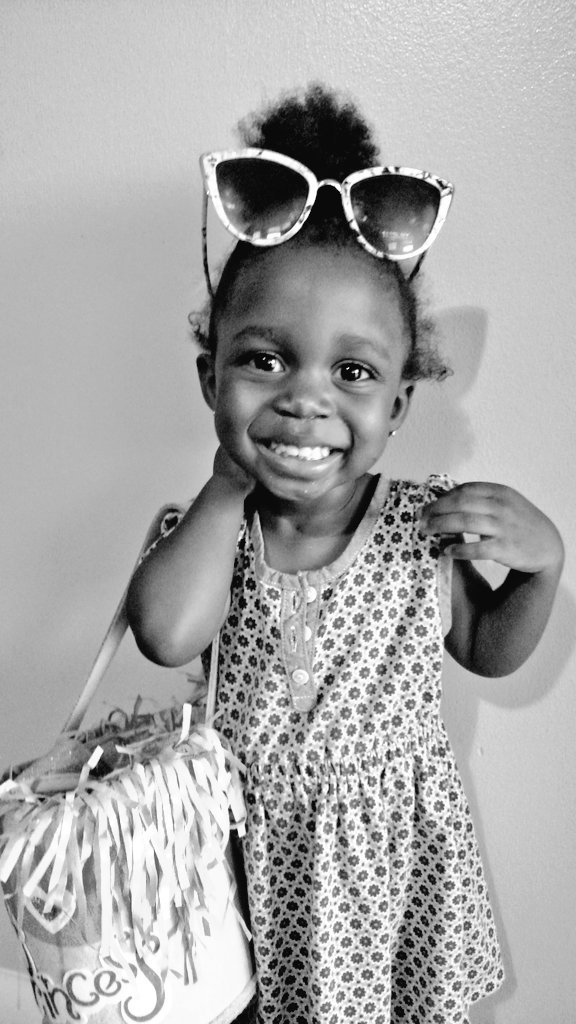 BishopAlexander's tweet photo. She's ready for the egg hunt and picnic. Our little #Easter princess. #UncleBishop 🐰👑 https://t.co/5uCvLZdwgV