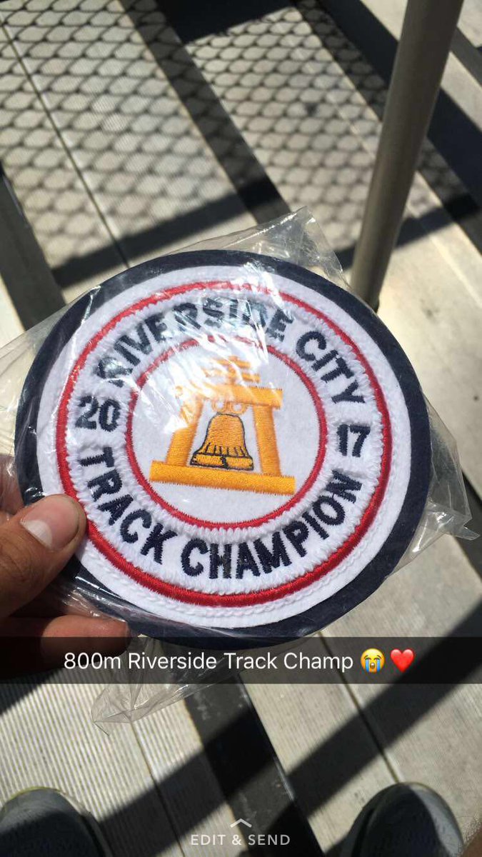 Pj_Messenger's tweet photo. Still in disbelief that i pulled it off, i didnt think i could do it but i did, Im Riversides 800m Champ. Finishing with a time of 2:00. https://t.co/kSA0Y1GU5d