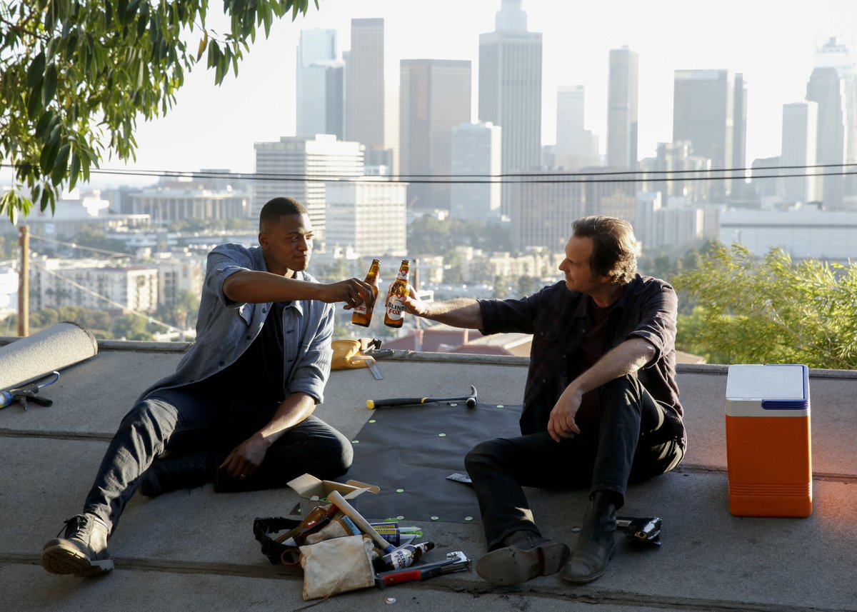 TrainingDayCBS's tweet image. .@jamespaxtonyo and @SamTrammell guest star on a new #TrainingDay tonight at 9/8c!