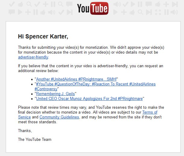 SpencerKarter's tweet photo. CEO @SusanWojcicki is #TheGrimReaper of #YouTube! #YouTubeFAIL #EpicFAIL #FireSusanWojcicki #MakeYouTubeGreatAgain #YouTUbeIsOverParty https://t.co/hxnGCDDp4t
