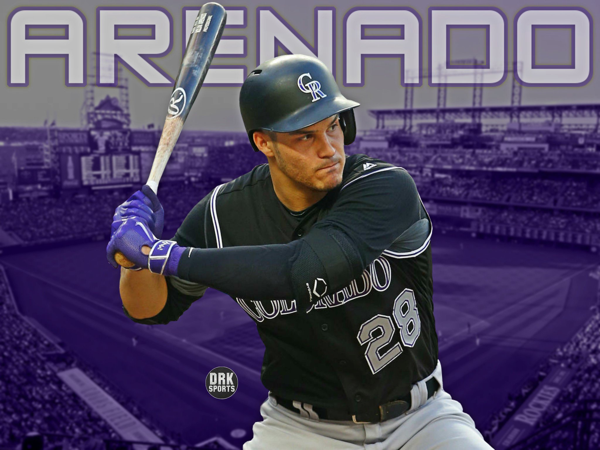 Happy 26th Birthday to one of my favorite baseball players, 2x All-Star and 4x Gold Glover Nolan Arenado! 