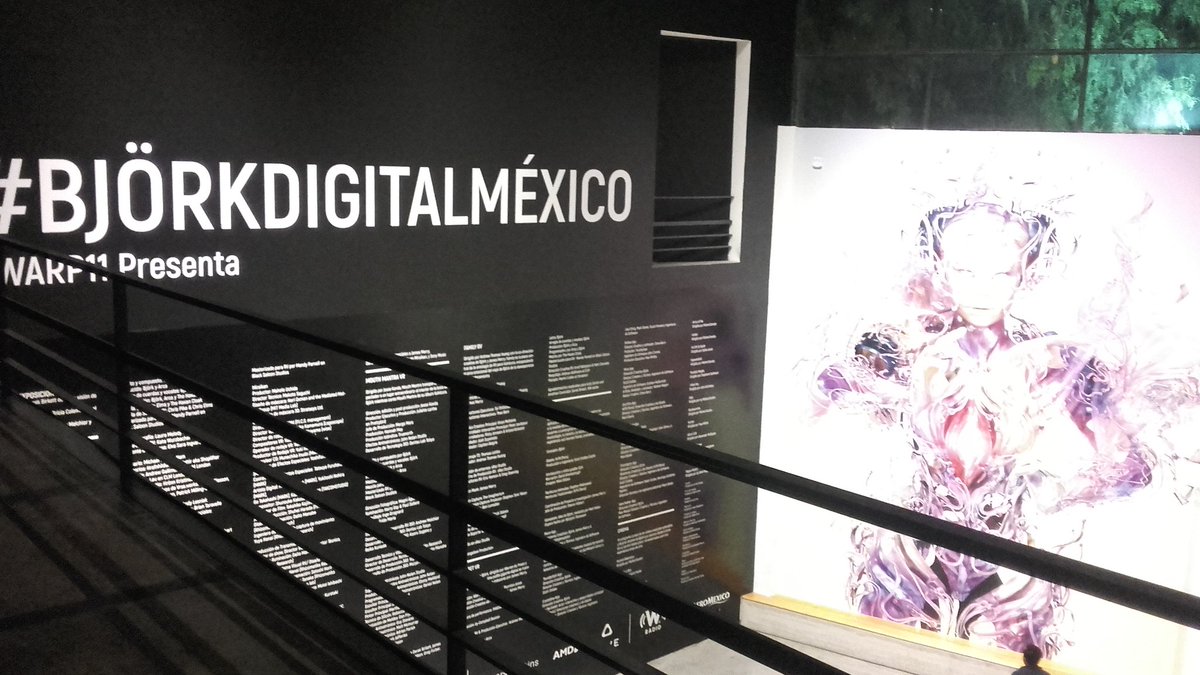 machesego's tweet photo. Excelente demostración de realidad virtual aplicada a la industria musical #bjork #warp11 #cdmx https://t.co/bPV9LqFDqe