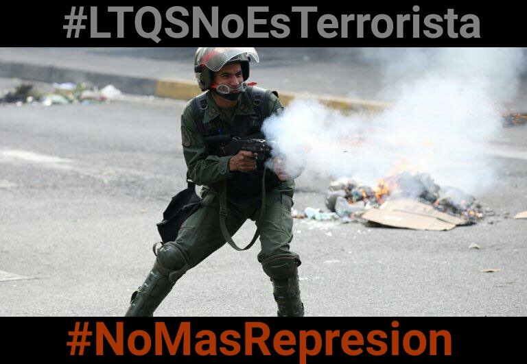 OrlndoMontlouis's tweet photo. #LTQSNoEsTerrorista somos un pueblo pacífico y luchador! No aceptamos falsas acusaciones por parte del régimen. #NoMasRepresion https://t.co/Nix39BXXJ1