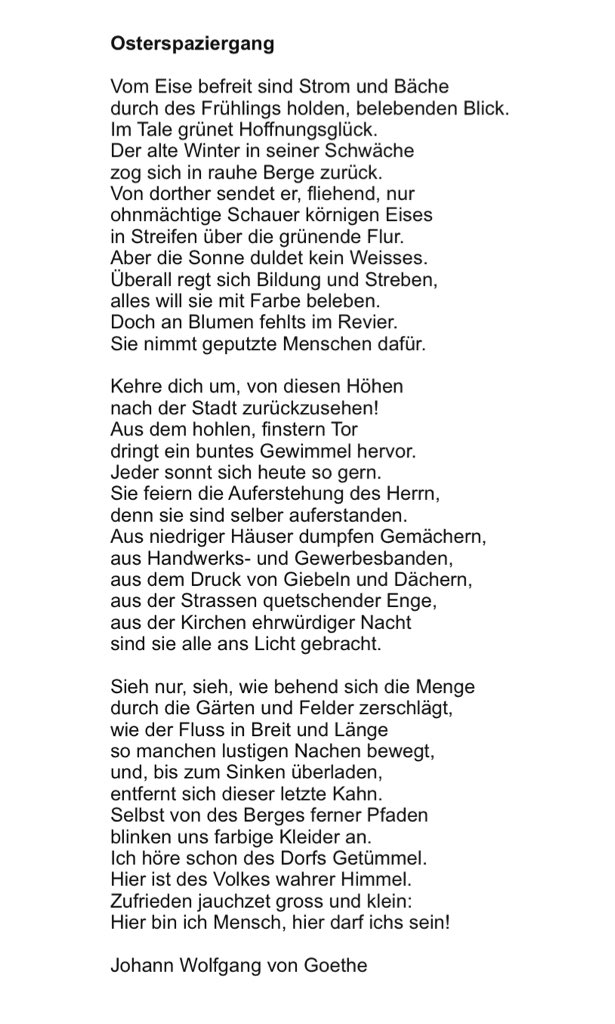 Osterspaziergang - LeomSinfie