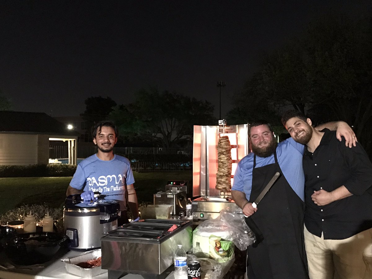 Another successful catering by the <a href="/dasmanfood/">Dasman Food Truck</a> crew! #shawarmaman #dasmanfood #catering #halalhouston #halal #texas #htx #houston #livetexan