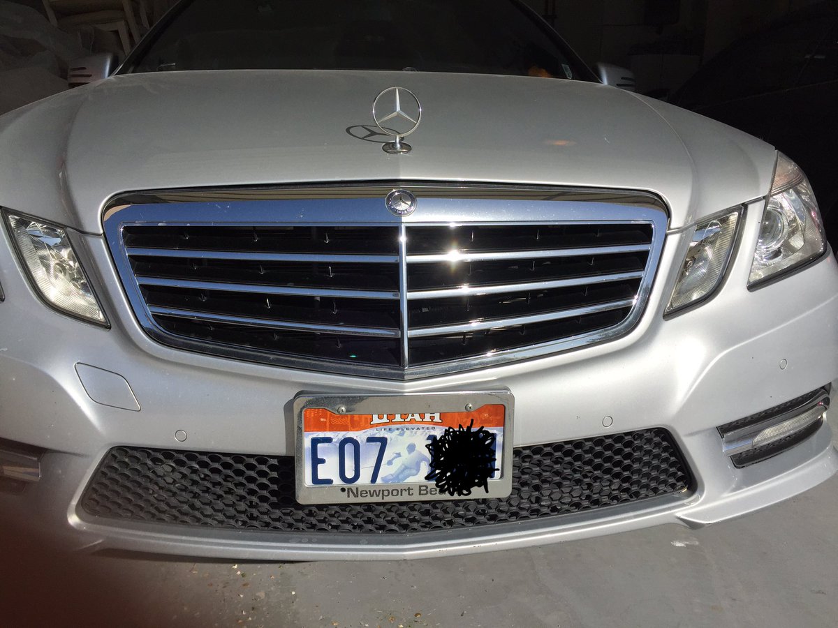 I guess it's official, my car is now registered in UTAH.