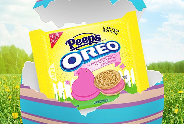 mental_floss's tweet photo. Peeps Oreos Will Dye Your Poop Bright Pink — https://t.co/qxrKqb4pMy https://t.co/iqQC48Kep9
