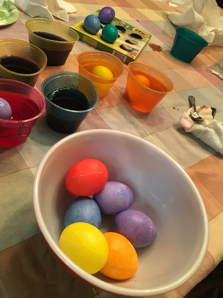 Helping out the ole Easter Bunny!