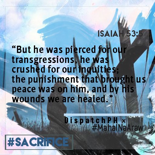 dispatchph_'s tweet photo. [2/2] And as we look back, may we remember that remembering Jesus's sacrifice is not only once in a year but a LIFESTYLE OF THE REDEEMED. https://t.co/brbfH6tWL7