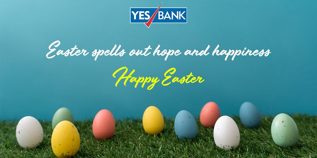 YES BANK on Twitter: "May this Easter bless you with the courage to hope and the joy of fruitful new beginnings. YES BANK wishes all #HappyEaster https://t.co/nKyqiXIcC7" / X