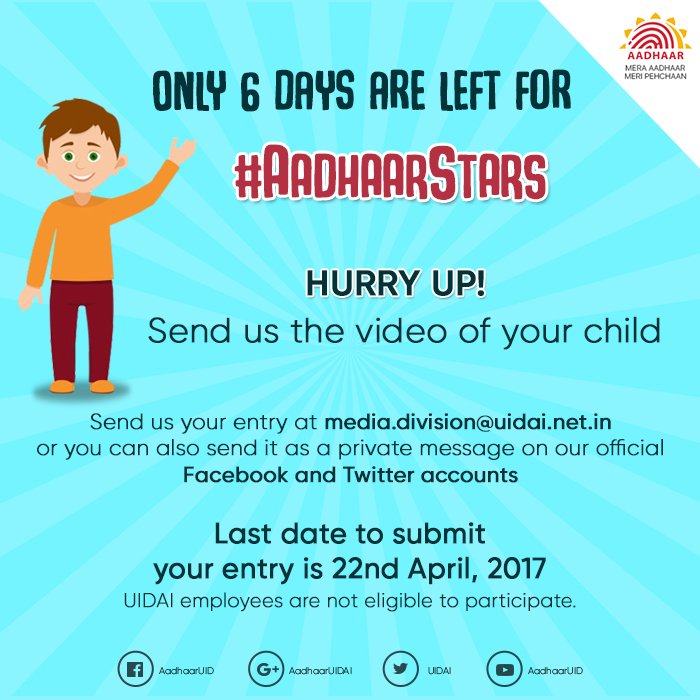 Give your child a chance to shine as an internet celeb and win cash prizes too. Visit goo.gl/Gi4daj for more information.