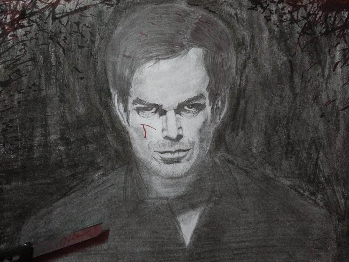 AustinEthics's tweet photo. Check out my Dexter aka Michael C hall sketch #dexter #killer #blood #dark #photography #fast8 #jft96 #13ReasonsWhy #whenuknow #insomnia60 https://t.co/it6AJI7bVr