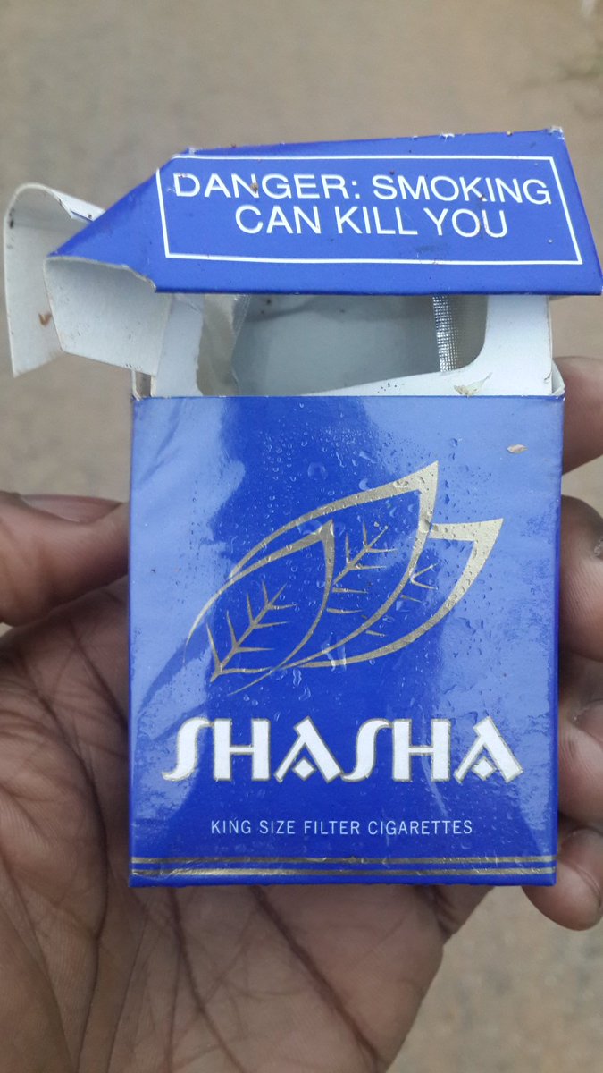 Even this box of cigarette is on some #TitoMboweni ish @CassperNyovest  ..Done!!