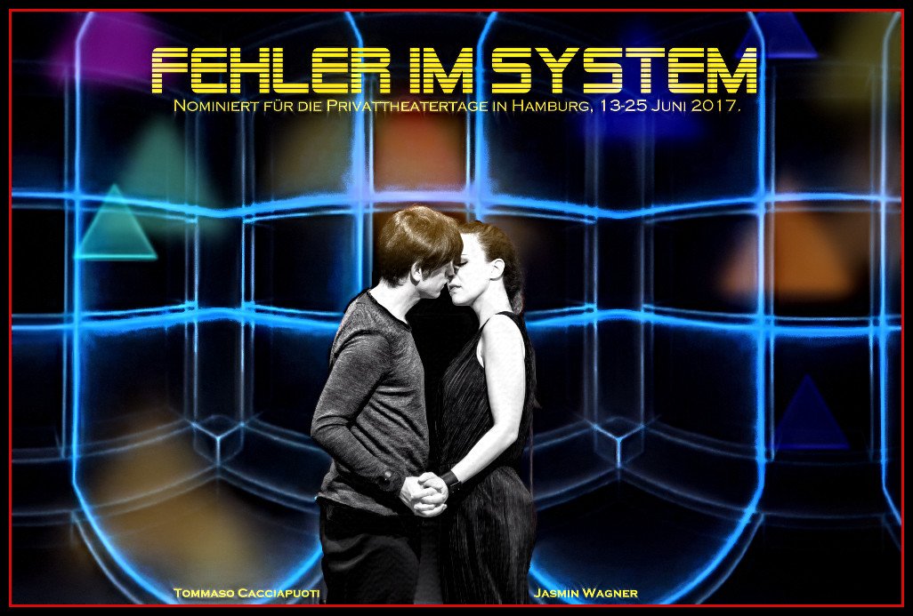 Fantilator's tweet image. Der Android i d man sich verliebt :) #FehlerimSystem Jasmin Wagner &amp;amp; Co nominiert f den Monica Bleibtreu Preis 2017. privattheatertage.de/program/fehler…