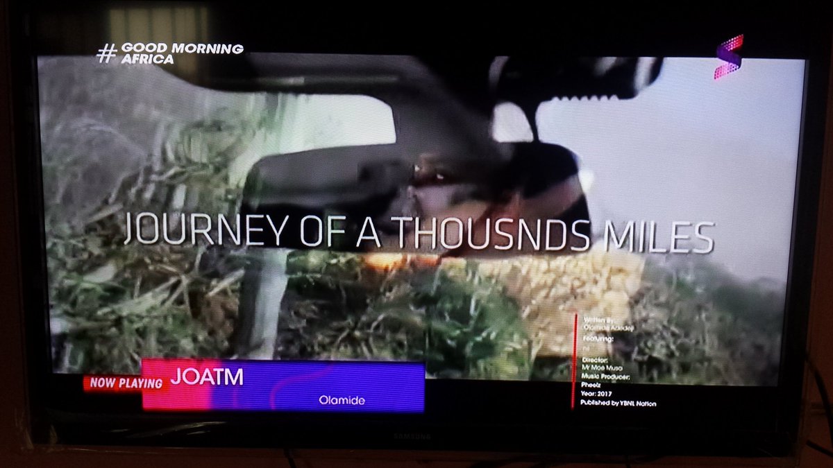 MMLTPromotions's tweet photo. #Goodmorningafrica on Soundcitytv #Nowpremiere @olamide_YBNL #JOATM cc @MMrepertoire @mourineobare @koffithaguru  @Olaideplugger  @lexkky https://t.co/DUazk7EcYJ