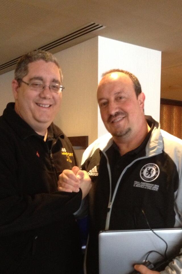 Happy birthday to Newcastle manager Rafael Benitez, have a great day my friend 