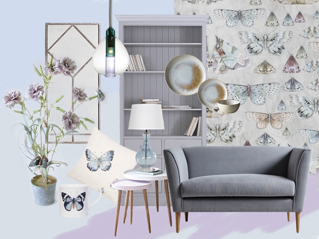 Butterflies are hitting the wall on our new spring moodboard and bees will be buzzing in soon styleandco.co.uk/home/moodboard…  #InteriorDesign #Art