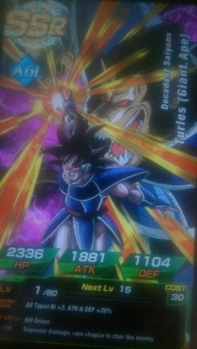 TheAnimeG_'s tweet image. #Dokkanbattles #dbz seems to love me #rarepulls