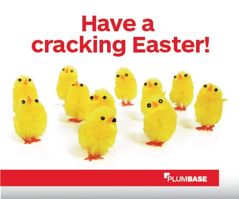 plumbaseuk's tweet photo. #HappyEaster! Here's a reminder of our opening times 🐰🐰🐰 https://t.co/SwRnf9Pd44 https://t.co/eLs22PIpG8