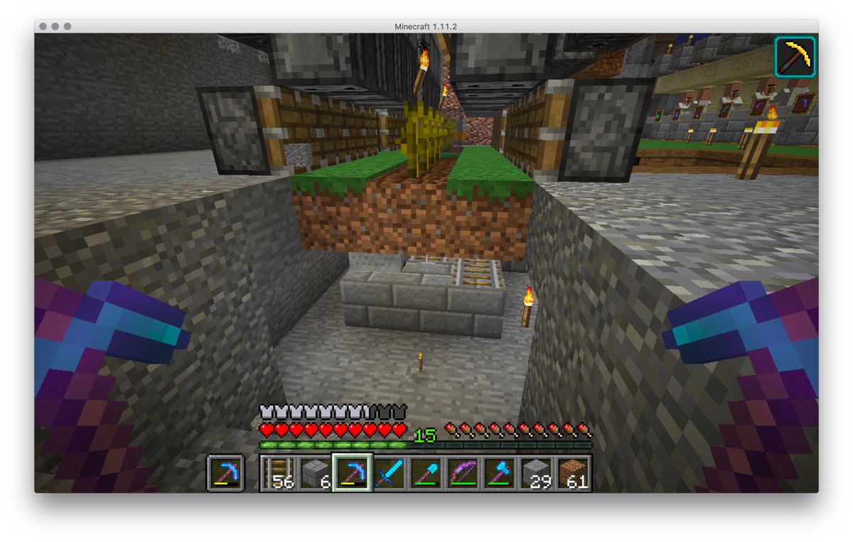 __nickTD__'s tweet image. #MeStupid…

I made the rails one block short on one end…

#OffByOneError

#Minecraft #NickLP #NickPlaysMinecraft